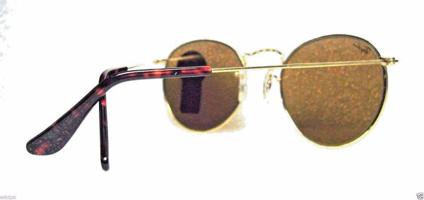 RAY-BAN *NOS VINTAGE B&L CLASSIC METALS 24k ARISTA TORTUGA W2186 *NEW SUNGLASSES - Vintage Sunglasses 