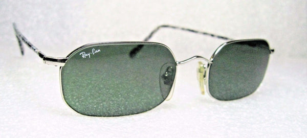 VINTAGE *NOS RAY-BAN B&L "Slim Line" W2648 SilverMarble & Chrome *NEW SUNGLASSES - Vintage Sunglasses 