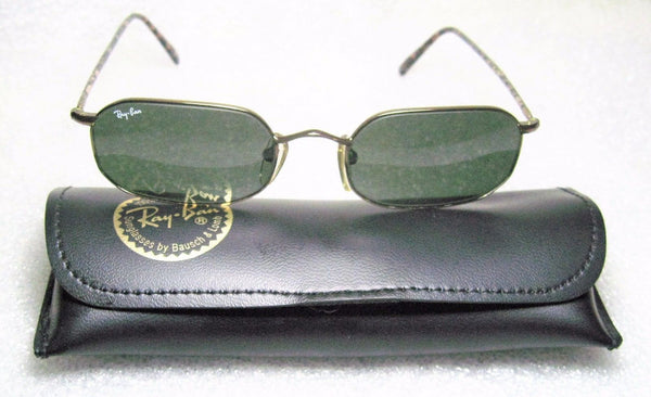 VINTAGE *NOS RAY-BAN B&L "Slim Line" W2648 Antique Gold Tortoise *NEW SUNGLASSES - Vintage Sunglasses 