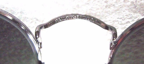 RAY-BAN *NOS VINTAGE B&L "Lennon" W2467 Silver Chrome G-31 Mirror NEW SUNGLASSES - Vintage Sunglasses 