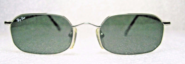 VINTAGE *NOS RAY-BAN B&L "Slim Line" W2648 SilverMarble & Chrome *NEW SUNGLASSES - Vintage Sunglasses 