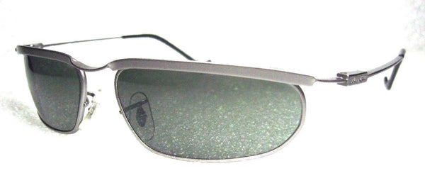 VINTAGE *NOS RAY-BAN B&L ORBS "PREDATOR" W2568 New Deco Gunmetal *NEW SUNGLASSES - Vintage Sunglasses 
