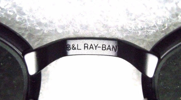 RAY-BAN *NOS VINTAGE B&L SideStreet "Gridlock" W2863 Matte Black *NEW SUNGLASSES - Vintage Sunglasses 