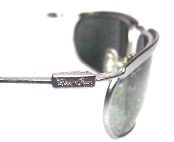 VINTAGE *NOS RAY-BAN B&L ORBS "PREDATOR" W2568 New Deco Gunmetal *NEW SUNGLASSES - Vintage Sunglasses 