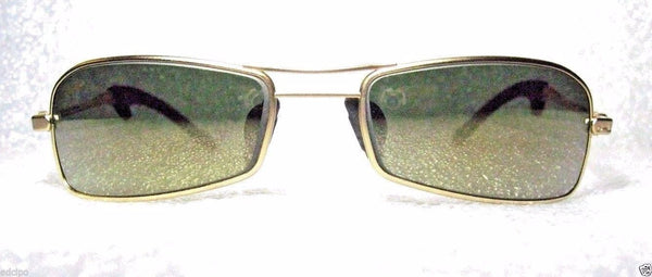 RAY-BAN *NOS VINTAGE B&L ORBS "AXIS" W2308  Brushed Gold Mirrored NEW SUNGLASSES - Vintage Sunglasses 