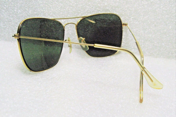 RAY-BAN *NrMINT VINTAGE B&L AVIATOR L0582 CARAVAN 24kGP ClassicMetals SUNGLASSES - Vintage Sunglasses 