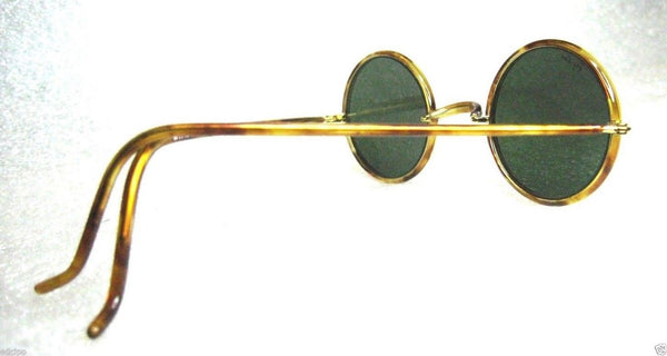 RAY-BAN *NOS VINTAGE B&L "CHEYENNE II" W1748 Honey *Lennon Style *NEW SUNGLASSES - Vintage Sunglasses 