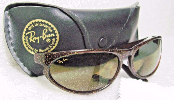 *NEW RAY-BAN VINTAGE B&L"SKYLINE" PREDATOR W2354 SideStreet Gold Glit SUNGLASSES - Vintage Sunglasses 