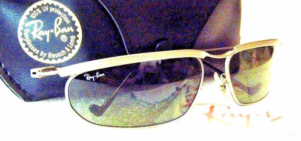 VINTAGE *NOS RAY-BAN B&L ORBS "PREDATOR" W2568 New Deco Gunmetal *NEW SUNGLASSES - Vintage Sunglasses 