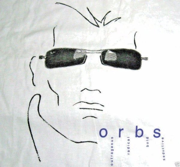 RAY-BAN *NOS VINTAGE B&L ORBS "AXIS" W2308  Brushed Gold Mirrored NEW SUNGLASSES - Vintage Sunglasses 
