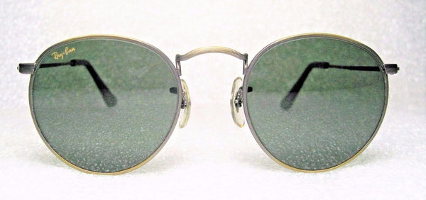 RAY-BAN *NOS VINTAGE B&L "Lennon Style" W1576 Antique Bronze NEWinBOX SUNGLASSES - Vintage Sunglasses 