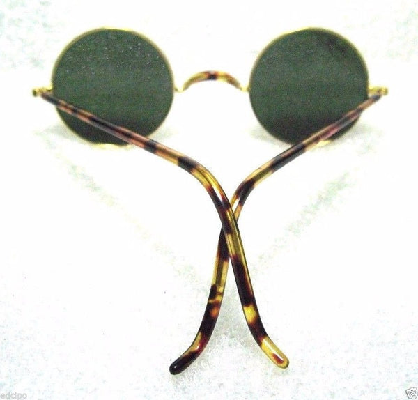 RAY-BAN *NOS VINTAGE B&L CHEYENNE II W1748-Gold Tortoise Lennon *NEW SUNGLASSES - Vintage Sunglasses 