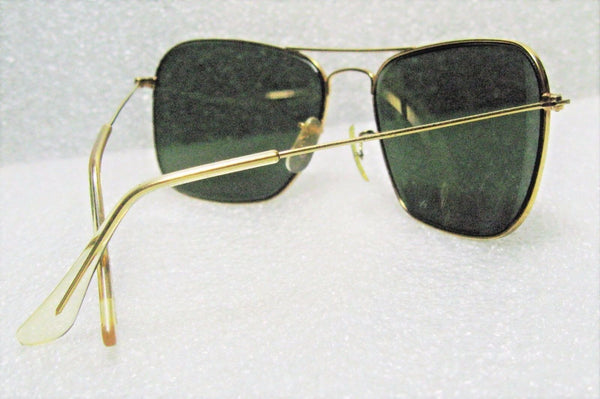RAY-BAN *NrMINT VINTAGE B&L AVIATOR L0582 CARAVAN 24kGP ClassicMetals SUNGLASSES - Vintage Sunglasses 