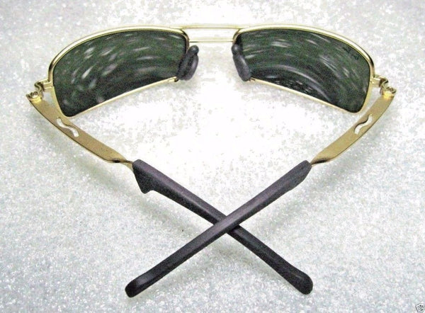 RAY-BAN *NOS VINTAGE B&L ORBS "AXIS" W2308  Brushed Gold Mirrored NEW SUNGLASSES - Vintage Sunglasses 