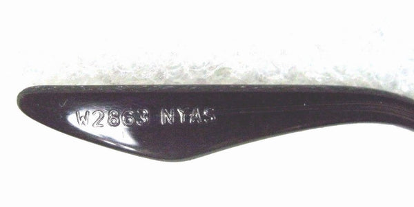 RAY-BAN *NOS VINTAGE B&L SideStreet "Gridlock" W2863 Matte Black *NEW SUNGLASSES - Vintage Sunglasses 