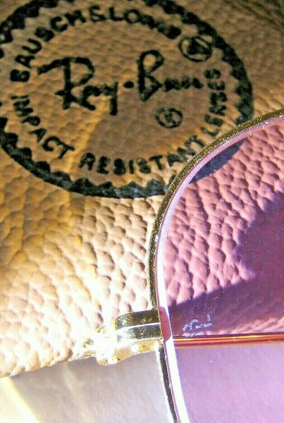 Ray-Ban USA NOS Vintage B&L Aviator Outdoorsman1 Rose Changeables New Sunglasses