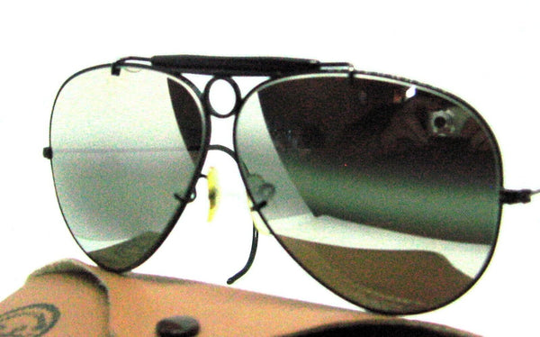 Ray-Ban USA Vintage B&L NOS Aviator DGM G-31 Bullet Hole Shooter New Sunglasses
