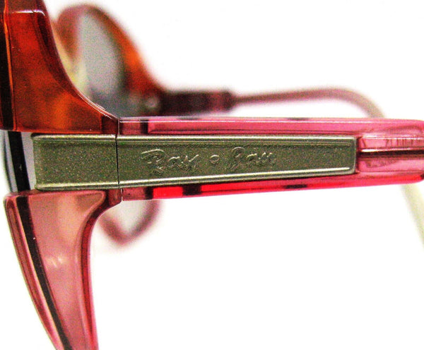 Ray-Ban USA NOS Vintage 1960s B&L Butterfly Style 34 Blue Changeable Sunglasses