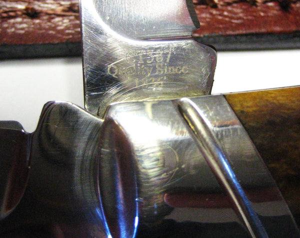 Colt "Big Guy" CT 587 Large Trapper Knife “The Legend Continues” NIB & Sheath