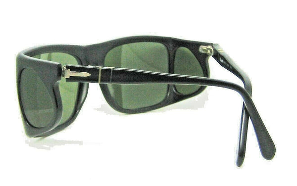 Persol Rare 2551-S Meflecto CC/31 Vintage 80s 4-Lens 56[]18 Matte Bk Sunglasses