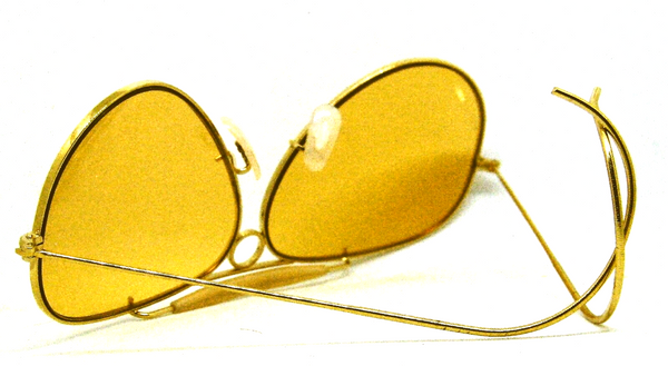 Ray-Ban USA N OS Vintage 70s B&L  Aviator Shooter Ambermatic NewInBox Sunglasses