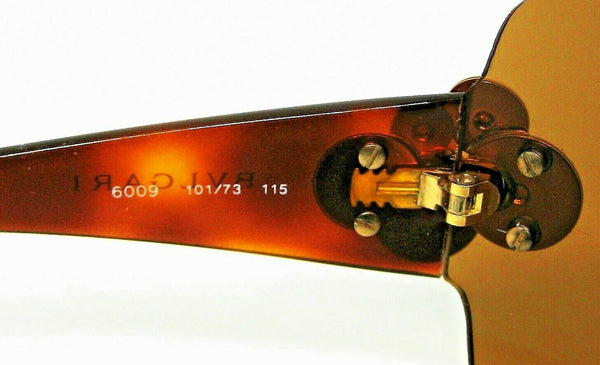 Bvlgari Vintage 80s Caramel Tortoise Mod Maske 6009 101/73 Mint Sunglasses &Case - Vintage Sunglasses 