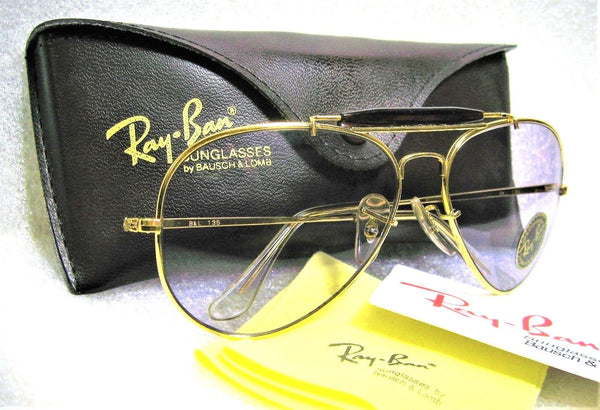 Ray-Ban USA NOS Vintage Rare B&L Aviator Bravura General LilacLns New Sunglasses - Vintage Sunglasses 