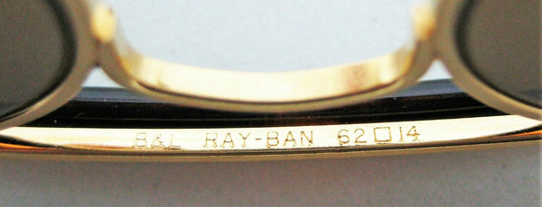 Ray-Ban USA NOS Vintage B&L Aviator Ultra Bravura Polarz RB-50 W1219 Sunglasses