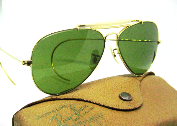 Ray-Ban USA Vintage 70s B&L  Aviator  RB-3 Outdoorsman 12k GF Mint Sunglasses