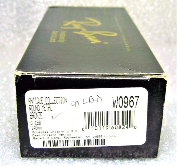 Ray-Ban USA *NOS Vintage B&L Antique Bronze Collection W0967 NEWinBOX Sunglasses - Vintage Sunglasses 