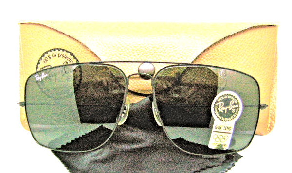 Ray-Ban USA Vintage 1990s B&L NOS Aviator  Explorer 62mm W0503 New Sunglasses