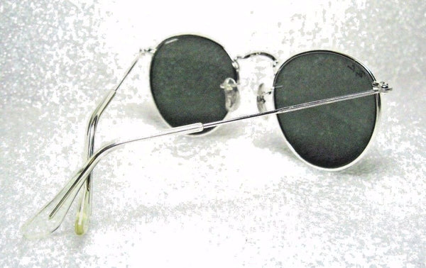 Ray-Ban USA *NOS Vintage *B&L W2247 Etched Silver Classic Metals *NEW Sunglasses - Vintage Sunglasses 