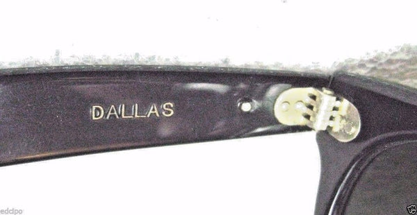 Ray-Ban USA Vintage NOS B&L Wayfarer "DALLAS" W0902 Ebony *New-in-Box Sunglasses - Vintage Sunglasses 