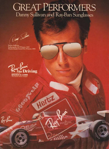 Ray-Ban USA NOS Vintage 1980s B&L Aviator Driver TGM Outdoorsman New Sunglasses