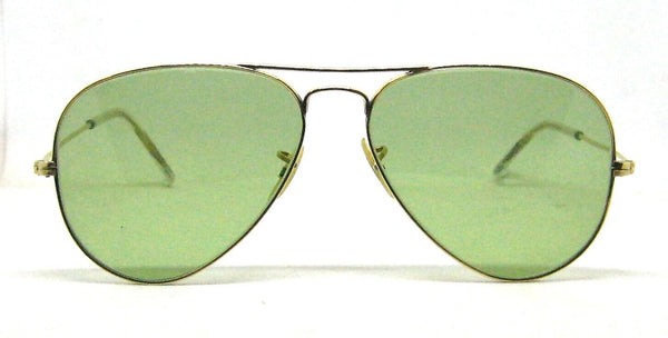Ray-Ban USA Vintage 1940/50s B&L 58mm RB3 Aviator 12K GF Mint sunglasses