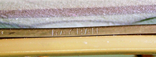 Ray-Ban USA Vintage 1940s B&L 12kGF Aviator Rare RB2 Mint 58mm Sunglasses & Case