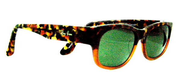 Ray-Ban USA Vintage B&L Bohemian Caramel Mock Tortoise W414 Nr. Mint Sunglasses
