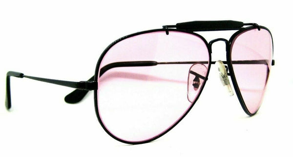 Ray-Ban USA NOS Vintage B&L Aviator Outdoorsman Rose Changeables New Sunglasses