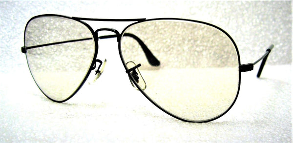 Ray-Ban USA NOS Vintage B&L Aviator Blue Super-Changeable 58 Lens New Sunglasses - Vintage Sunglasses 