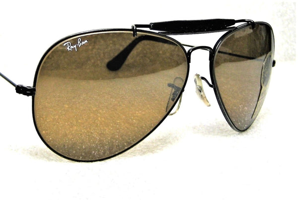 Ray-Ban USA Vintage NOS B&L Aviator Outdoorsman TGM B15 4-Driving New Sunglasses - Vintage Sunglasses 