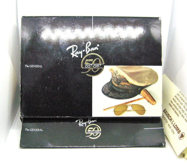 Ray-Ban USA NOS The General Vintage B&L 1st Gen B-50 Aviator NewInBox Sunglasses