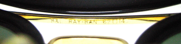 Ray-Ban USA NOS Vintage 1980s B&L Aviator Road Spirit W0744 Stl G New Sunglasses