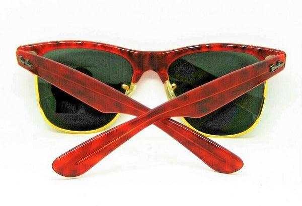 Ray-Ban USA NOS Vintage B&L Wayfarer Max W1273 Caramel Tortoise New Sunglasses - Vintage Sunglasses 