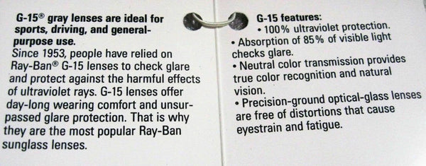 Ray-Ban USA Vintage B&L Wayfarer Covers W1872 Tortoise 46mm G-15 Sunglasses