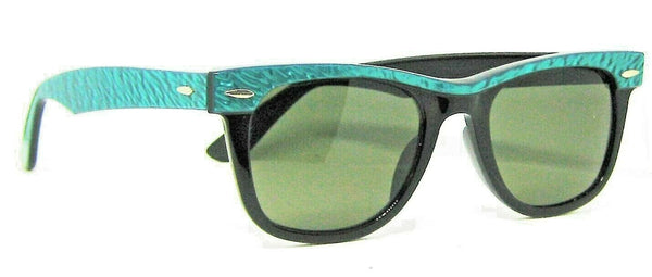 Ray-Ban USA Vintage B&L Wayfarer Covers W1873 Turquoise 46mm *Rare Sunglasses