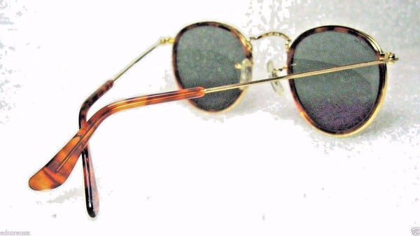 Ray-Ban USA Vintage *NOS B&L "Tortuga" Round W1675 Classic Metals NEW Sunglasses - Vintage Sunglasses 