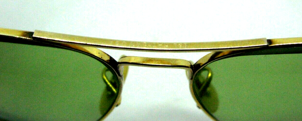 Ray-Ban USA Vintage 1940/50s B&L 58mm RB3 Aviator 12K GF Mint sunglasses