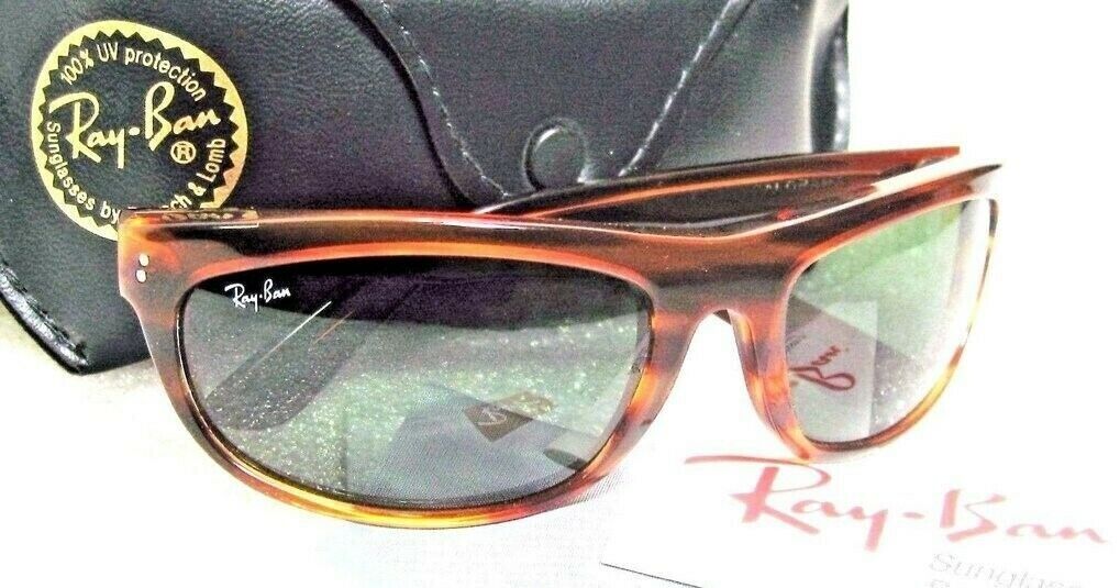 Ray-Ban USA Vintage B&L Balorama L2872 Tortoise Dirty Harry MIB Sunglasses