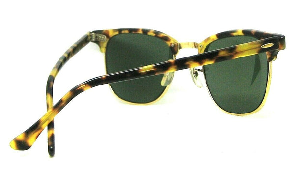 Ray-Ban USA Vintage 70s B&L Clubmaster Antique Tortoise Wayfarer Mint Sunglasses