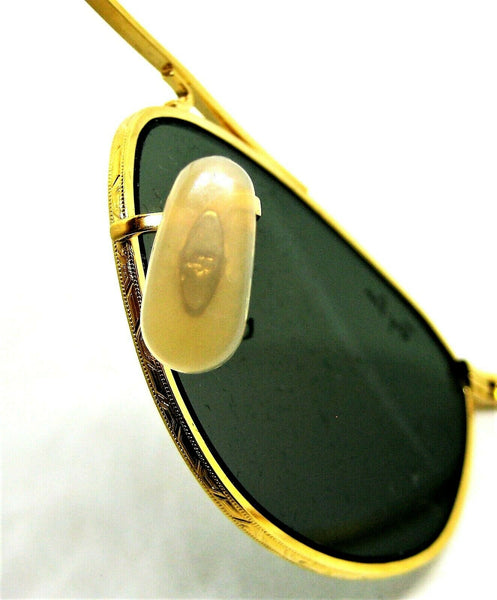 Ray-Ban USA NOS Vintage B&L Mod Aviator W2003 Pinpoint Etched New Sunglasses